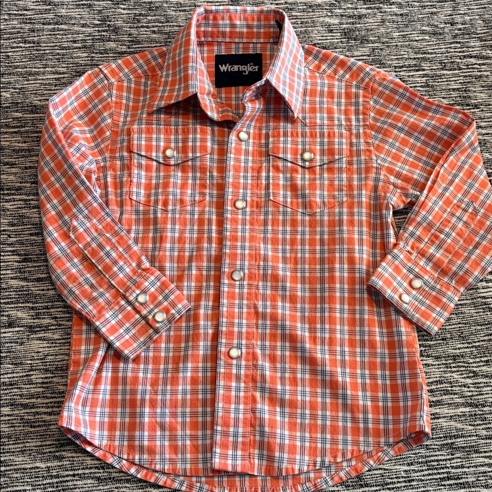Wrangler Kid's Button Up Shirt